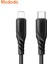 CH-7171 Pd3.0 20W 1xusb 1xtype-C Girişli Göstergeli Şarj Adaptörü+Type-C To Lightning Kablolu-Siyah 3