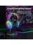 Onıkuma X25 3.5mm+Usb Kablolu Kulak Üstü E-Spor Kulaklık Kız Oyun Kulaklığı Rgb Açık-Siyah (Yurt Dışından) 4