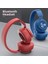 Fıngertıme P1 Katlanabilir Bluetooth Kablosuz Kulaklık Stereo Telefon Dahili Mikrofonlu Pc Müzik Oyun Kulaklığı (Ce Belgeli)-Kırmızı (Yurt Dışından) 3