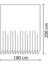 6303 Jackline Duş Perdesi Tek Kanat 1x180x200 cm 5