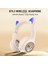 Akz-01 Sevimli Kedi Kulak Çocuk Bluetooth Kulaklık Stereo Müzik Renkli Açık Pembe ile Başa Monte Kulaklık (Yurt Dışından) 2
