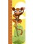 Sevimli Maymun Boy Ölçme Cetveli Çocuk Odası Duvar Sticker 1