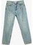 Zincir Detaylı Slim Fit Denim Pantolon - Mom Jeans 1