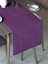 Menekşe Moru Rengi Kadife Dokulu Runner Dream Series 40 x 140 1