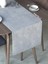 Beyaz Renk Kadife Dokulu Runner Dream Series 40 x 140 1