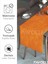 Turuncu Renk Kadife Dokulu Runner Dream Series 40 x 140 3