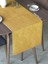 Güneş Sarısı Rengi Kadife Dokulu Runner Dream Series 40 x 140 1