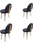 4 Adet Poverty Wood Sandalye 2