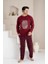 Uzun Kollu Erkek Ekose Alt ve Üst Pijama Takımı %100 Pamuklu 4 Mevsim 1
