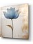 Mavı Çiçek Cam Tablo | , Dekoratif, Ofis, Mutfak 2