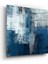 Soyut Mavi Cam Tablo | , Dekoratif, Ofis, Mutfak 1