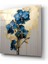 Mavi Çiçek Cam Tablo | , Dekoratif, Ofis, Mutfak 2