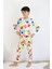 Erkek Çocuk Baskılı Interlok Kumaş Uzun Kollu Pijama Takımı 6