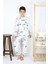 Erkek Çocuk Baskılı Interlok Kumaş Uzun Kollu Pijama Takımı 6