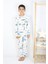 Erkek Çocuk Baskılı Interlok Kumaş Uzun Kollu Pijama Takımı 7