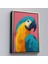 canvas Serie Renkli Ara Papağanı TABLO-7579 1