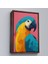 canvas Serie Renkli Ara Papağanı TABLO-7579 2