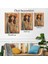 canvas Serie Şapkalı Güzel Retro Kadın TABLOSU-8070 3