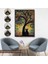 canvas Serie Ağaç Altındaki Siyah Kedi TABLOSU-7899 4