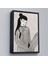 canvas Serie Handdrawn Oturan Kadın TABLOSU-7981 1
