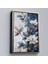 canvas Serie Mavi ve Beyaz Çiçekler TABLOSU-7886 3