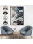 canvas Serie Mavi ve Beyaz Çiçekler TABLOSU-7886 4