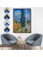 canvas Serie Vincent Van Gogh - Selvili ve Yıldızlı Yol Tablo - Road With Cypress And STAR-7443 4