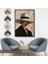 canvas Serie Keskin Bakışlı Güzel Kadın TABLO-7565 4