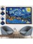canvas Serie Vincent Van Gogh - Yıldızlı Geceler Tablo - Starry NIGHT-7172 4
