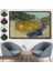 canvas Serie Vincent Van Gogh - Mavi Eldivenli Portakal ve Limonların Natürmortu TABLOSU-7188 4