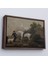 ^#canvas Serie George Stubbs 'un Creswell Kayalıkları'nda Damat ve Tazı Ile Gri Avcı Tablosu 2