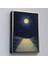 ^#canvas Serie Ay Işığına Yürüyen Kedi ve Dostu TABLO-7504 3