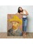 ^#canvas Serie Vincent Van Gogh - Hasır Şapkalı Otoportre TABLOSU-7449 2
