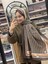 Kahve Bej Loryan Scarf Diamond Royal Black Şal 1