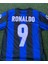 Inter 2010 Madrid Şampiyonlar Ligi Finali Ronaldo 9 Nostalji Forması Mavi [çubuklu] Fm1 1