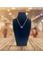 OZZYSHOPTR Kararmaz Çelik Zirkon Taşlı İkiye Ayrılan Mıknatıslı Kalp Kolye-3 Zincirli 2