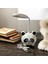 Panda Şeklinde Kalem Traşlı Şarjlı Masa Lambası 2