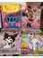 4 Adet Stickerli Boyama Kitabı (Minnie,kuromi,unicorn,stitch Figürlü 1