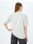 Baskılı Rahat Kalıp Kısa Kollu Bisiklet Yaka Tişört 4