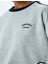 Nakış Detaylı Çizgili Bisiklet Yaka Uzun Kollu Sweatshirt 5