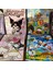 4 Adet Stickerli Boyama Kitabı (Hello Kitty , Kuromi , Sonic , Toca Boca Life Figürlü 1