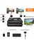 Kumandalı 2 Port 8k Hdmı+Usb3.0+Ethernet Kvm Switch 2 Bilgisayar 1 Monitör 2