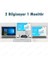 Kumandalı 2 Port 8k Hdmı+Usb3.0+Ethernet Kvm Switch 2 Bilgisayar 1 Monitör 5