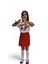 Kız Çocuk Kırmızı Şort Etek 23 Nisan 29EKIM Red Shorts Skirt 2