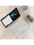 Blackview Tab 30 Wi-Fi Tablet 10.1" Uyumlu Kablosuz Bluetooth Şarjlı Touchpad'li Klavye Mouse Seti - Beyaz 2