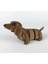 Hareketli Eklemli Dachshund Köpek Oyuncak Figürü 2