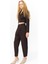 Pile Detaylı Jogger Pantolon Kahverengi 3