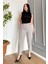 Kadın Battal Düğmeli Pantolon 7730 4