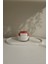 Iles Home Kırmızı Şakayık Çiçekli Sandal Kokulu Bardak Mum 1