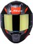 Storm 2 Racer Turuncu Kapalı Motosiklet Kaskı Gold Camlı 3